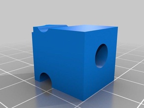 v10b extruder filament guide 175mm 3d printer extruders orca 3d print model - Mito3D