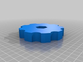 large knob bolt clamp other customized 3d print model - Mito3D