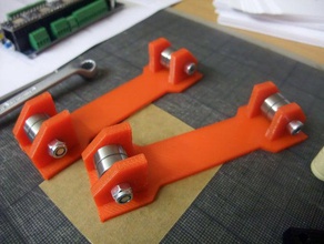 spool-roller 3 universal 3d Drucker - Zubehör Lager 3d print model - Mito3D