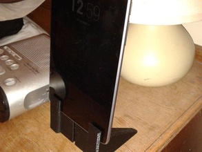 nexus 7 stand filo di slot tablet 3d print model - Mito3D