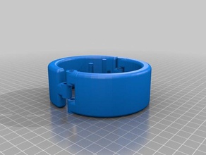 ankle cuffs bracelets customized cuff 3d print model - Mito3D