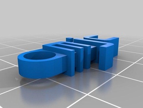 mjc llavero organización personalizado 3d print model - Mito3D