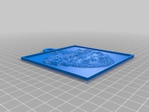 ravenclaw lithophane 2d art customized 3d print model - Mito3D