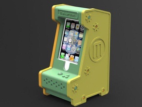 arcade mobile telefono 3d iphone printobermb solidworks 3d print model - Mito3D