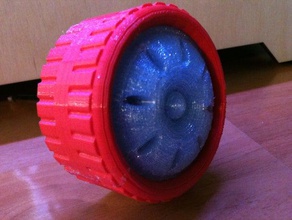 yatw yet-another-toy-wheel openscad construction toys dualstrusion 3d print model - Mito3D