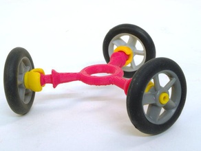 ogo tri-torus Bau - Spielzeug ball bild Kreis Gelenk der sport ring socket drei triple 3d print model - Mito3D