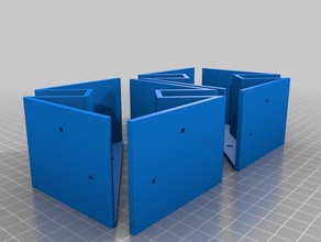 breakaway table bracket props break-away scenery 3d print model - Mito3D
