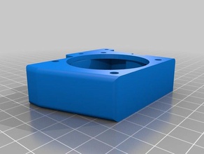 taz3 ventilador de refrigeración la caja actualizado 3d impresora accesorios activa taz 3 3d print model - Mito3D