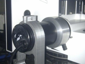 prior h122 focus stepper drive support axio scope a1 biology microscope zeiss 3d print model - Mito3D