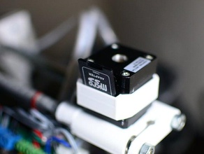 sd cardadapter holder reprappro huxley 3d printer accessories clip microsd organization stepper 3d print model - Mito3D