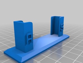 mein besonders angefertigt business card holder design-2 Container 3d print model - Mito3D