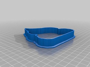 my customized cookie cutter customizer poo kitchen dining 3d print model - Mito3D