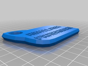 my customized keychain-abhilash sport outdoors 3d print model - Mito3D