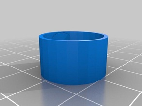 anel magnético anéis 3d a arte geometria jóias pla o sketchup brinquedo útil 3d print model - Mito3D