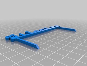 el cilantro jardín signo al aire libre personalizado 3d print model - Mito3D