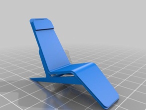 escandinavo inspirado en silla de salón los hogares 3d art modelo útil la madera 3d print model - Mito3D