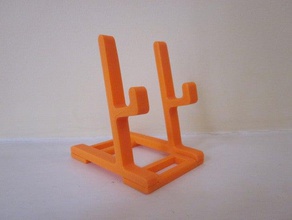 smart phone stand, die-Ladegerät mobile Teile 3d print model - Mito3D