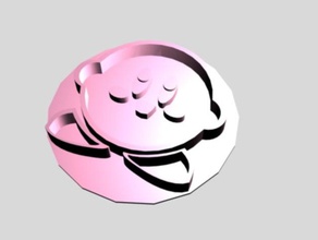 kirby cookie cutter kitchen dining dream nintendo 3ds ds nitendo super 3d print model - Mito3D