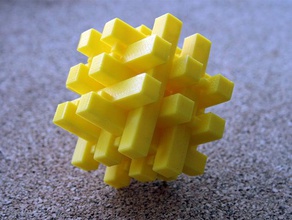 cube puzzle puzzles art math toy 3d print model - Mito3D