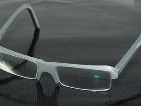 yedek gözlük 55-18-115 colorfabb d-bayt çerçeve yarı-çerçevesiz 3d print model - Mito3D