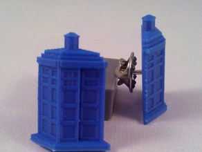 tardis pin accessories accessory doctor dr 3d print model - Mito3D