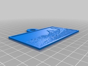 trona 2d art personalizado 3d print model - Mito3D