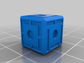 mag-mounting stackable dice v12 sketchup toy 3d print model - Mito3D