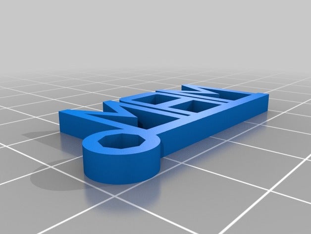 mam keychains customized 3D print model - Mito3D