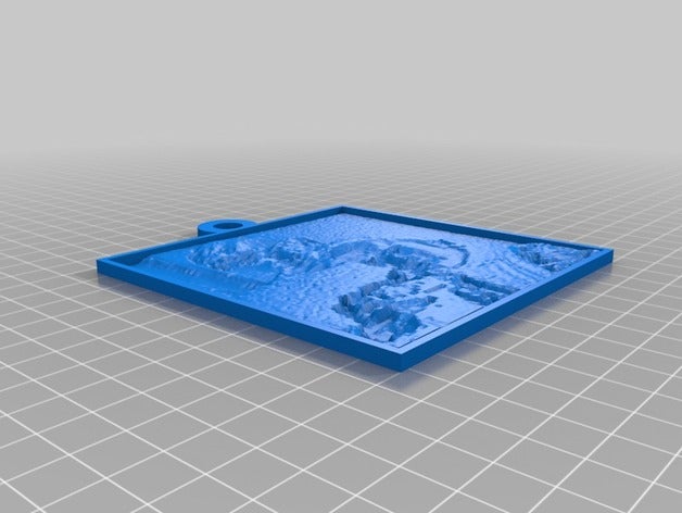 sevgilim 2d sanat özelleştirilmiş 3D print model - Mito3D