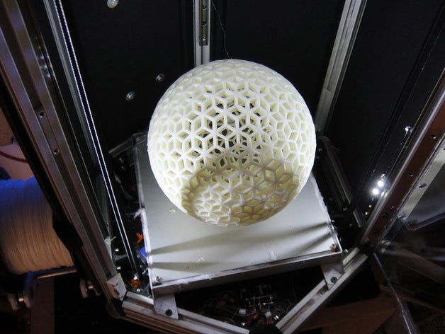 rhomball george hart 3D print model - Mito3D