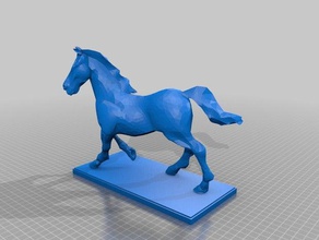 horse statue monument procoprint3d animals 3d print model - Mito3D