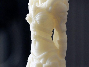 Ritter Skulpturen die Büste weiblich Krieger zbrush 3d print model - Mito3D