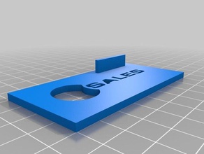 wisales schablone art strumenti personalizzato 3d print model - Mito3D