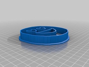 cortador de cookie emoji a cozinha jantar personalizado 3d print model - Mito3D