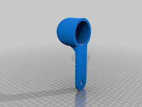 105 ml coffee scoop kitchen dining ma lazy office tablespoon 3d print model - Mito3D