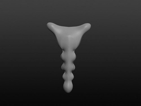 diente de tiburón clave otros 3d en el experimento modelo sculptris 3d print model - Mito3D