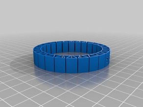 seos armband bracelets customized 3d print model - Mito3D