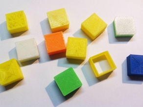 l'étalonnage cubo cube calibraci&oacuten 3d de l'impression tests 3d print model - Mito3D