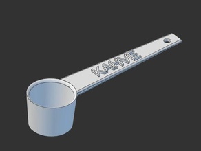 turco cucharada de café 3d impresión 3d print model - Mito3D