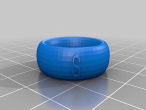 mi texto personalizado ringbraceletcrown cosa la moda 3d print model - Mito3D