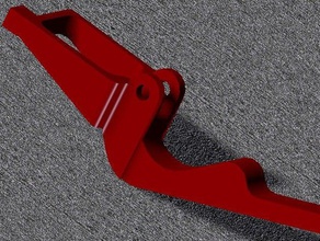 handle car automotive 3d print model - Mito3D