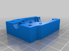 merlin hotend holder 3d printer parts 3d print model - Mito3D