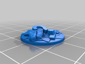 versteckte Ziel-marker - Spielzeug Spiel Zubehör wargaming 3d print model - Mito3D