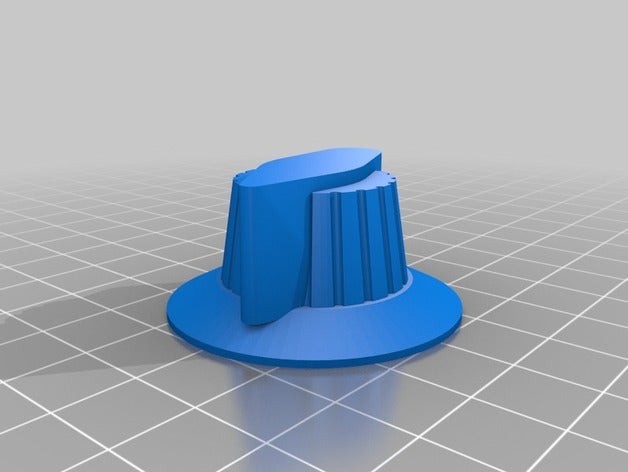 ze manopola di sostituzione parti personalizzato 3D print model - Mito3D