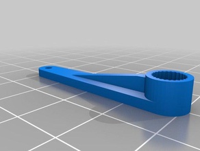 meine angepassten parametric servo-Arme rc Fahrzeuge 3d print model - Mito3D