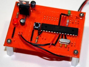 scaduino electronics arduino breadboard hobby library microcontroller openscad pcb robotics scadboard shield 3d print model - Mito3D