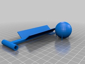 lego hóquei alisa 3d impressão 3d print model - Mito3D