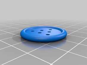 parametric tri-force button fashion 3d print model - Mito3D