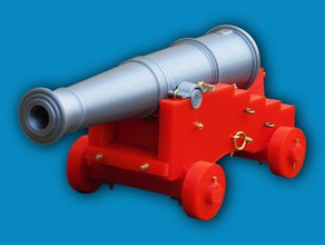 naval cannon other 3d print model - Mito3D