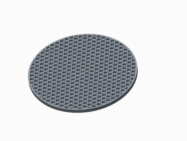 simple cup mat kitchen dining 3D print model - Mito3D